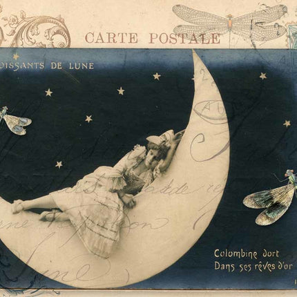 Lady on the Moon A4Lady on the Moon A4
