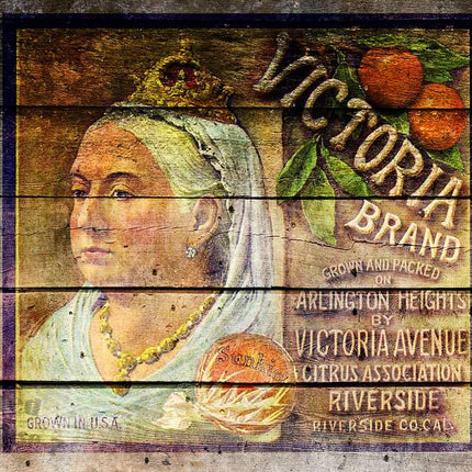 Victoria Brand Antique Crate A4Victoria Brand Antique Crate A4