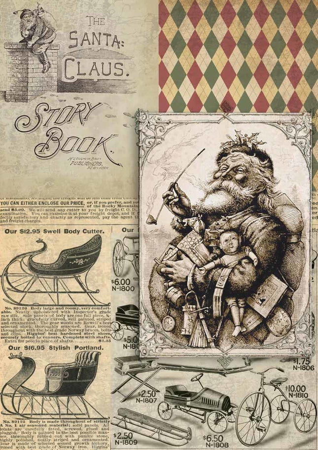 Christmas Santa Story Book A4Christmas Santa Story Book A4