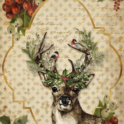 Christmas Reindeer A3Christmas Reindeer A3