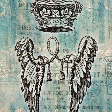 Crown and Wings A3Crown and Wings A3