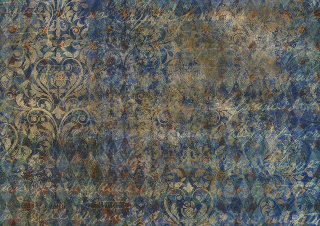 Blue Harlequin A4Blue Harlequin A4