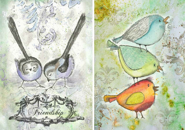 Old to Ooh La La - Vidtoria ́s Feathered Friends A4