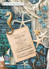 Decoupage Queen Mermaid Song A4