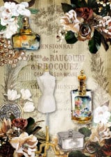 Decoupage Queen Coco A4