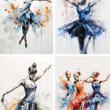 Decoupage Queen Andy Skinner Ballet Four Pack A4