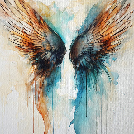Decoupage Queen Andy Skinner Watercolor Wings I A4