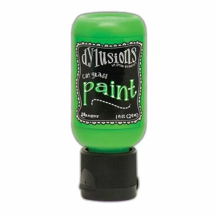 Ranger • Dylusions Flip cup paint Cut grass
