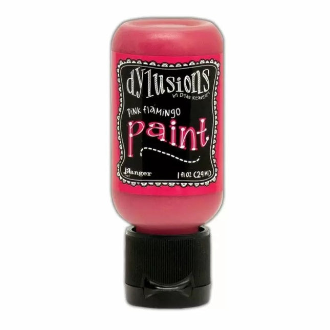 Ranger • Dylusions Flip cup paint Pink flamingo