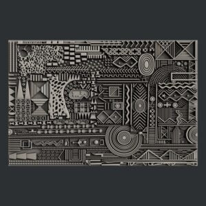 Zuri Mold - Egyptian Texture 1