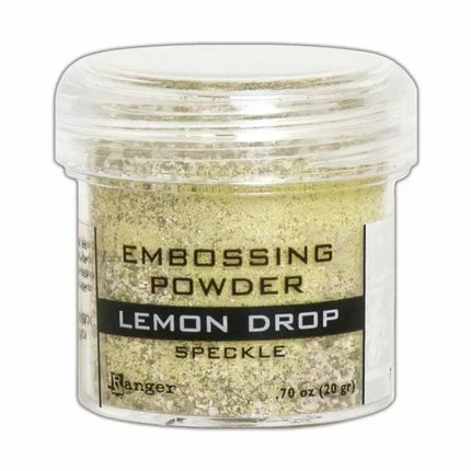 Ranger • Embossing powder speckle Lemon drop
