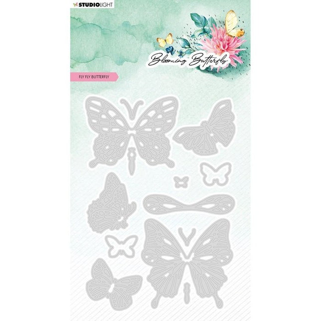 Studio Light • Blooming Butterfly Snijmallen Fly Fly Butterfly