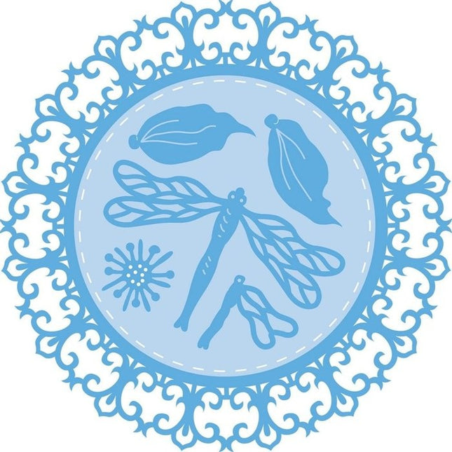 Marianne Design • Anja's Creatable Dragonfly Circle 7stuks