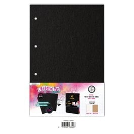Studio Light • Essentials re-fill for The artist size journal Black