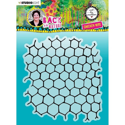 Studio Light • Back to Nature Clear Stempel Chicken Wire