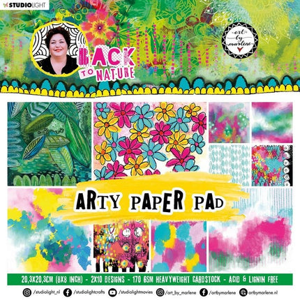 Studio Light • Back to Nature Paper Pad Arty