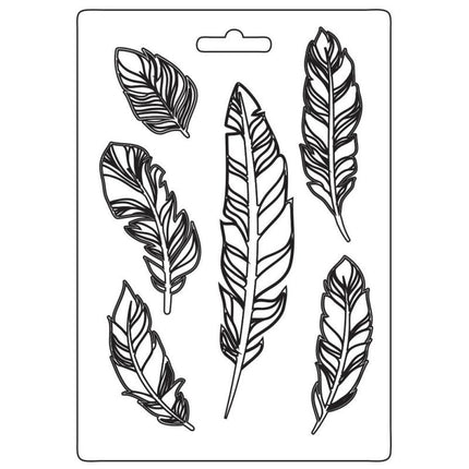 Soft Mould A5 - Our way feathers