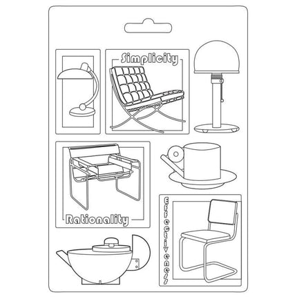 Soft Mould A5 - Bauhaus chairs