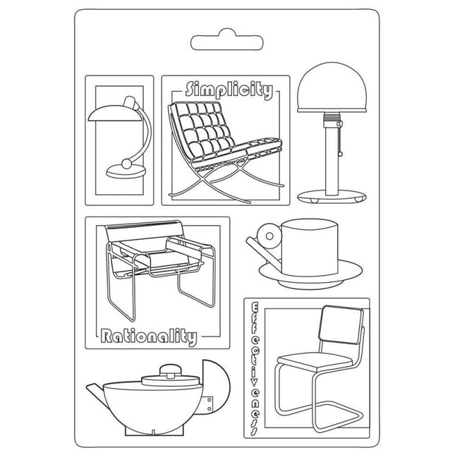 Soft Mould A5 - Bauhaus chairs