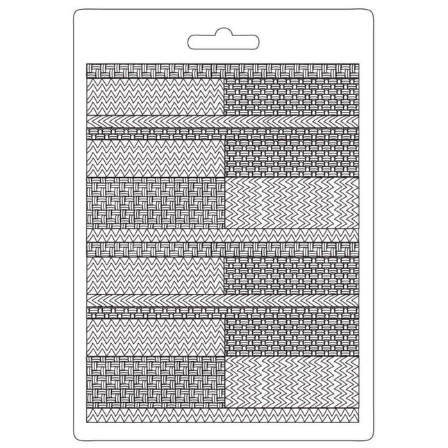 Soft Mould A5 - Bauhaus textile pattern