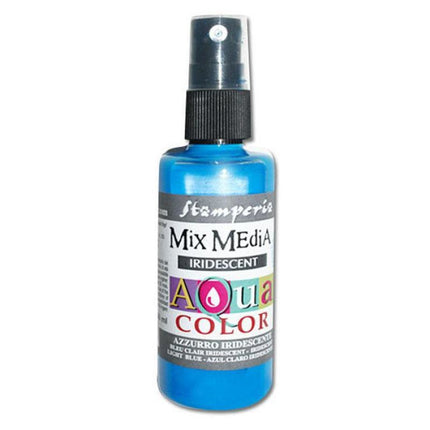 310 Aquacolor spray 60ml. - Iridescent Light Blue