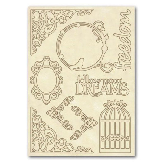 Wooden frames A5 size - Writings and corners
