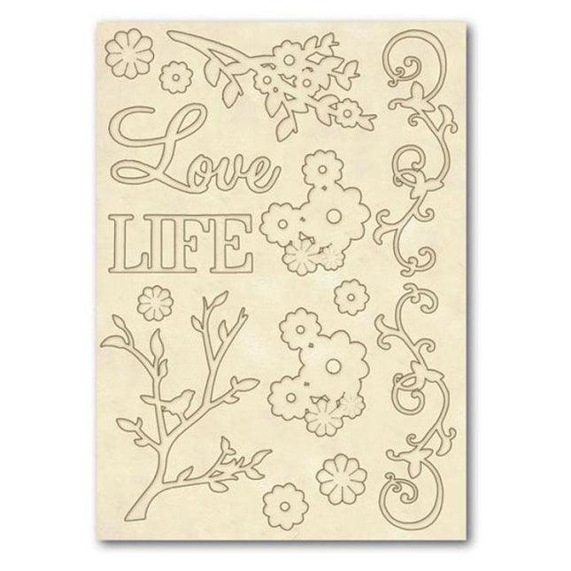 Wooden frames A5 size - Love & Life