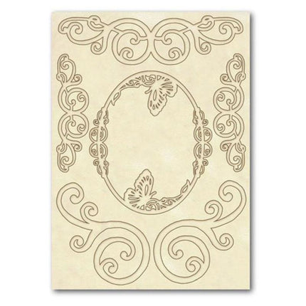 Wooden frames A5 size – Volutes