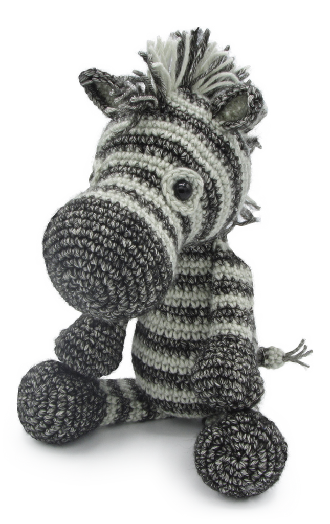 Crochet Kit Dirk Zebra - Amigurumi DIY Kit