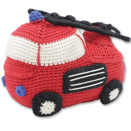Crochet Kit Fire Truck - Amigurumi DIY Kit