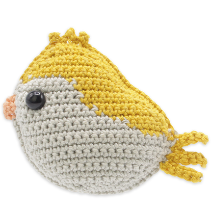 Crochet Kit Yellow Bird - Amigurumi DIY Kit