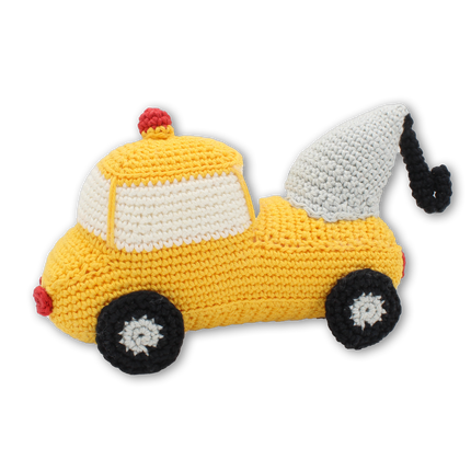 Crochet Kit Tow Truck - Amigurumi DIY Kit