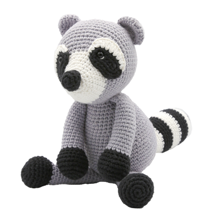 Crochet Kit Lyanna Raccoon - Amigurumi DIY Kit