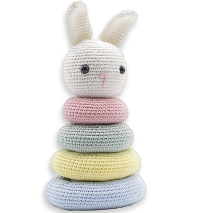 Crochet Kit Stack Rabbit - Amigurumi DIY Kit