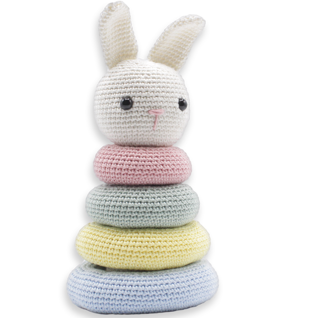Crochet Kit Stack Rabbit - Amigurumi DIY Kit