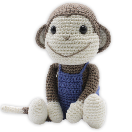Crochet Kit Little Monkey Bryan - Amigurumi DIY Kit