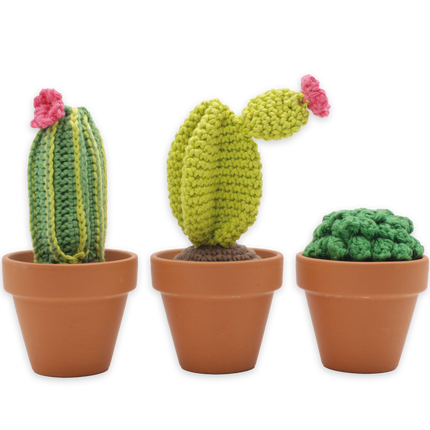 Crochet Kit Cacti - Amigurumi DIY Kit