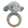 Crochet Kit Elephant Rattle - Amigurumi DIY Kit