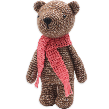 Crochet Kit Bobbi Bear - Amigurumi DIY Kit