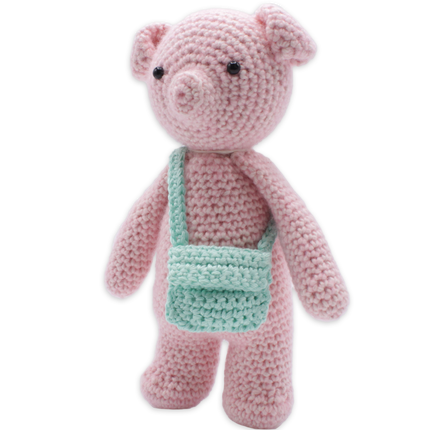 Crochet Kit Betty Pig - Amigurumi DIY Kit