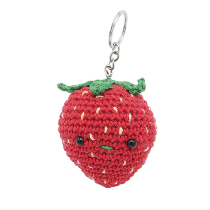 Crochet Kit Strawberry - Amigurumi DIY Kit