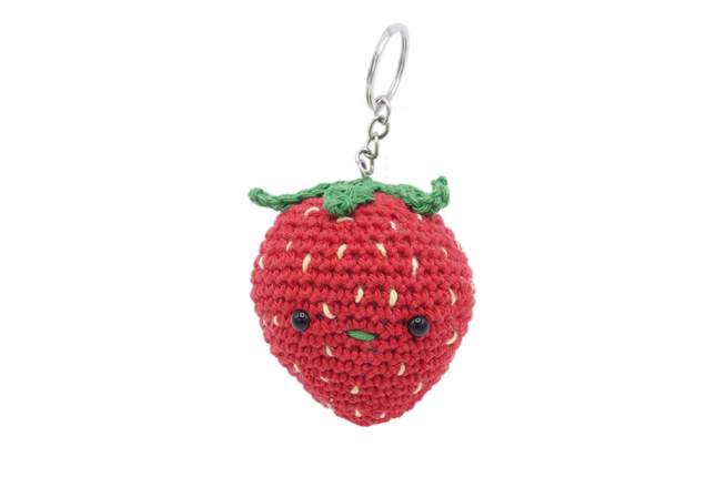 Crochet Kit Strawberry - Amigurumi DIY Kit