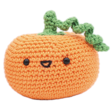 Crochet Kit Pumpkin Set - Amigurumi DIY Kit