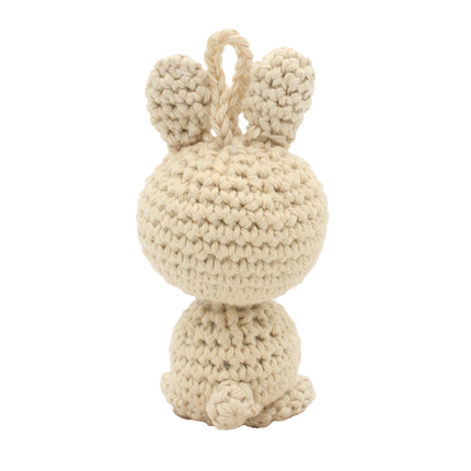 Crochet Kit Mini Bunny Ornament - Amigurumi DIY Kit