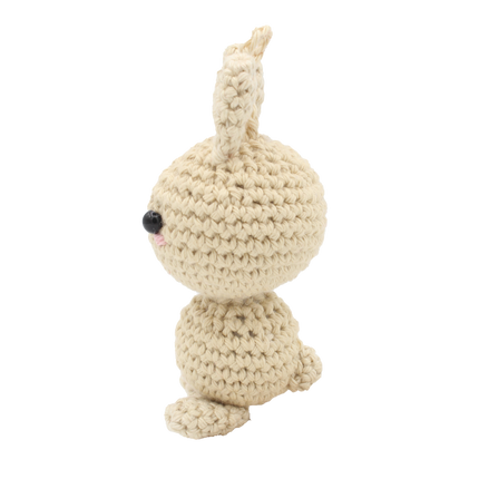 Crochet Kit Mini Bunny Ornament - Amigurumi DIY Kit