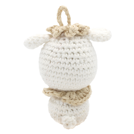 Crochet Kit Mini Lamb Ornament - Amigurumi DIY Kit