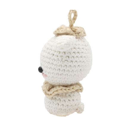Crochet Kit Mini Lamb Ornament - Amigurumi DIY Kit