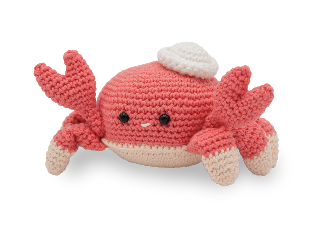Crochet Kit Marleen Crab - Amigurumi DIY Kit