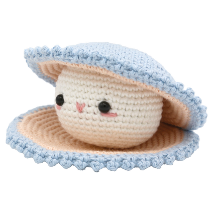 Crochet Kit Ophelia Oyster - Amigurumi DIY Kit