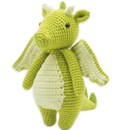 Crochet Kit Doris Dragon - Amigurumi DIY Kit